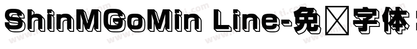 ShinMGoMin Line字体转换